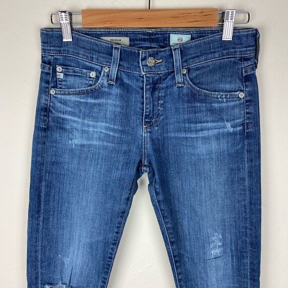 AG ‘The Nolan’ Relaxed Slim Lightly Distressed Boyfriend Jeans - Picture 3 of 7